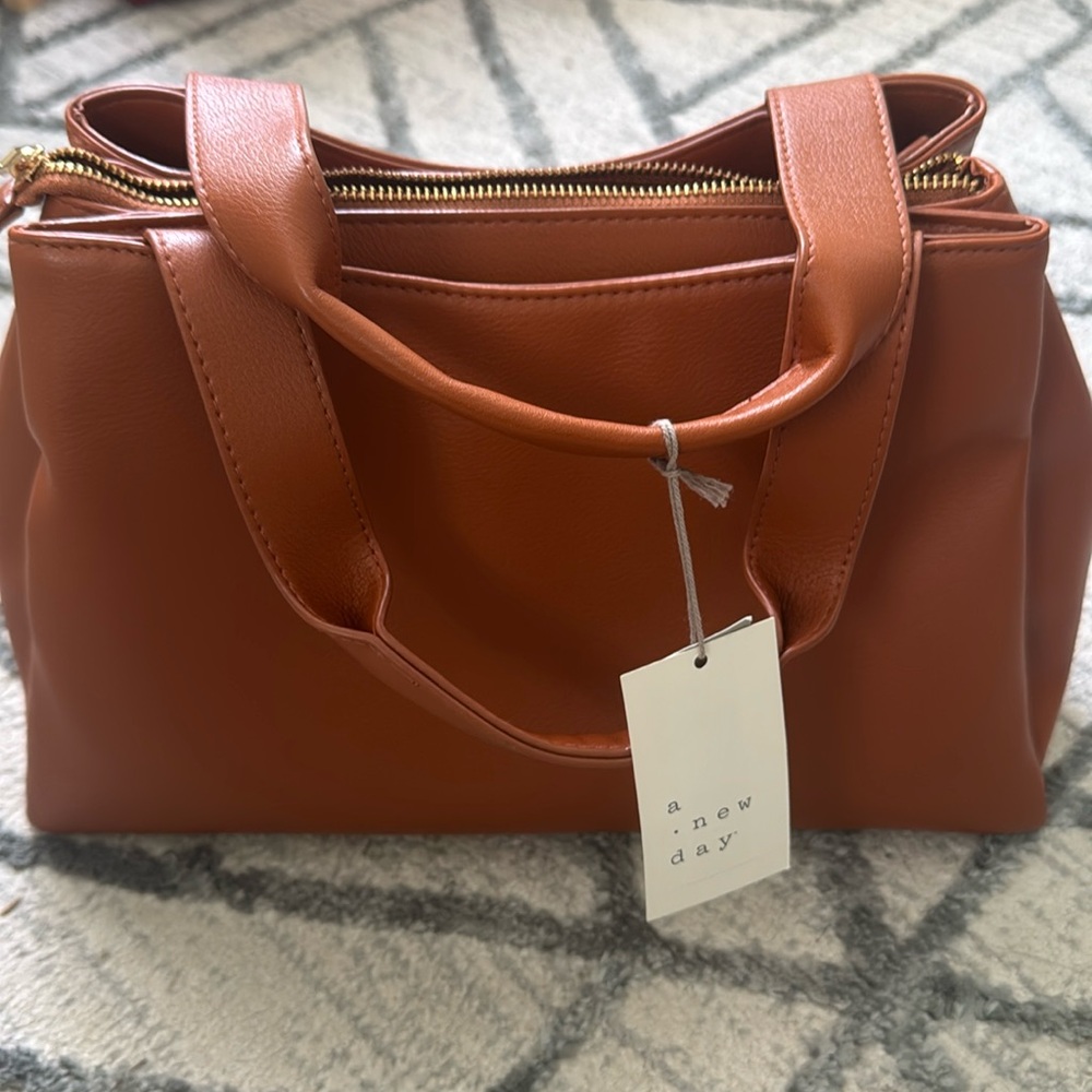 A New Day Handbag With Detachable Crossbody Strap NWT